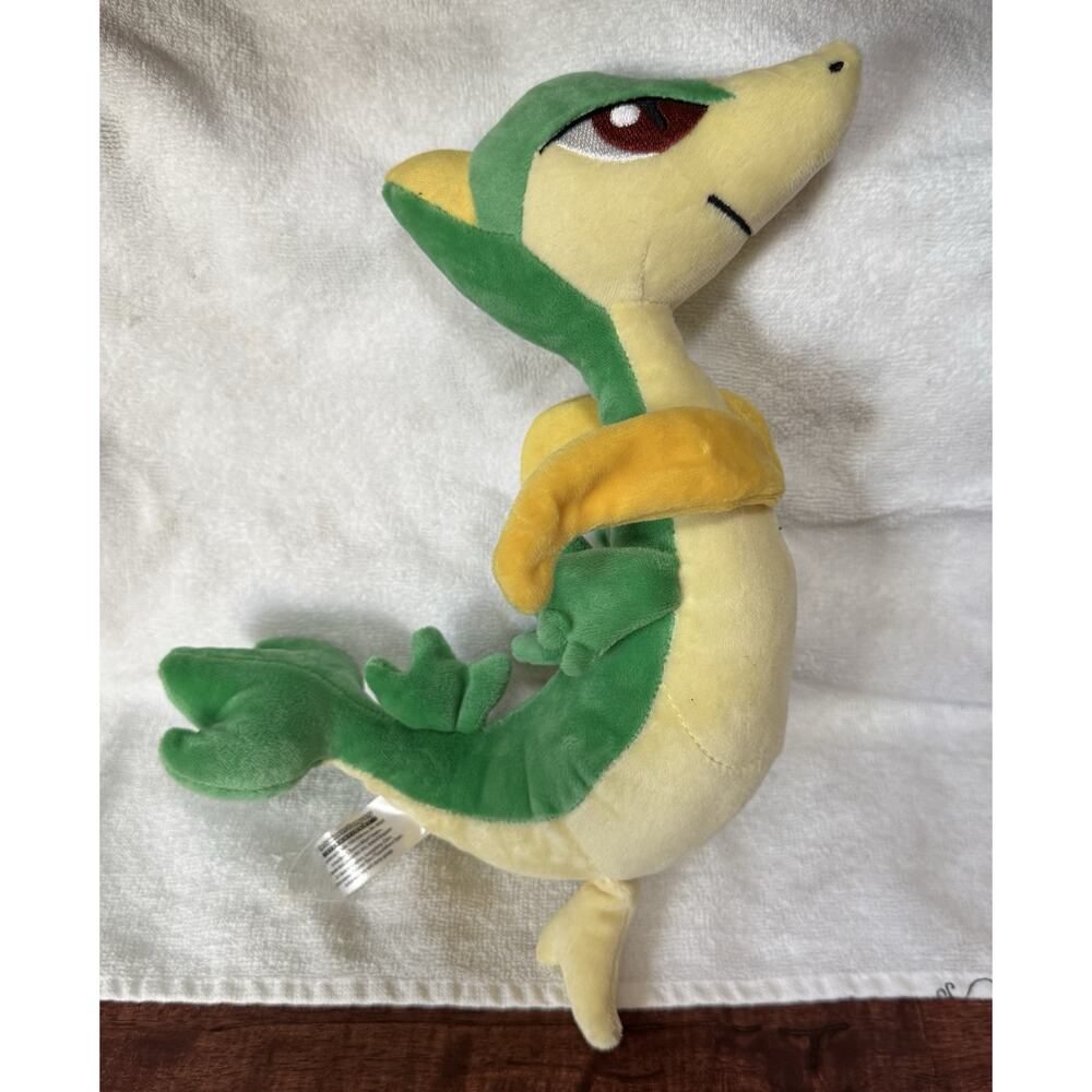 Servine Pokemon Center 2011 Plush Snivy Evolution Nintendo Plushie US